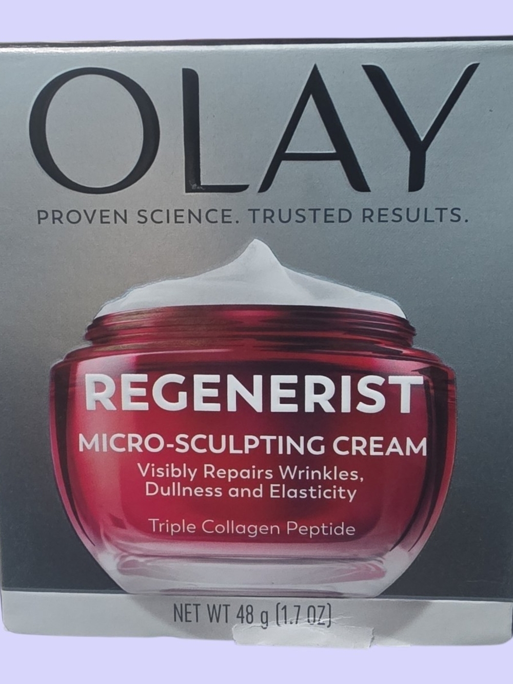 OLAY Regenerist Micro-Sculpting Cream - Red and White